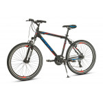 Trekingový Bicykel 26 Kands Energy 700 M MTB T TY300/Steff 19" Čierno-modro-červený matný